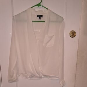 Topshop | Classic Cream Blouse